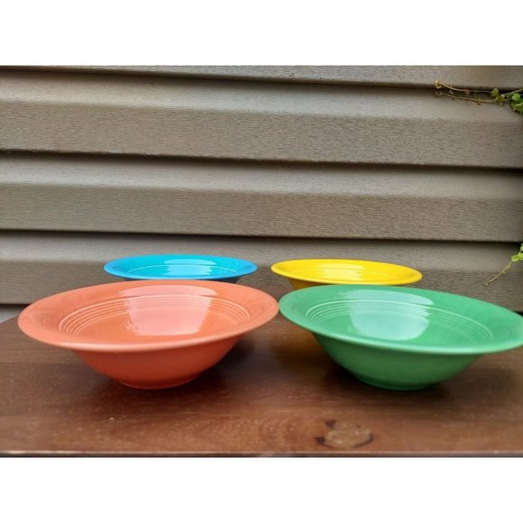 HLC Harlequin Cereal, Oatmeal Bowls 1978 Reissue - Picture 2 of 4